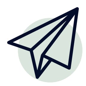 paper plane icon