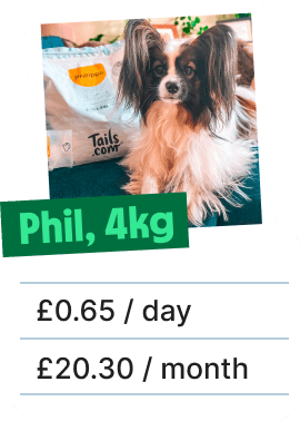 
                        
                            Phil, 4kg, 65p a day
                        