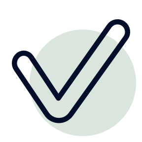 icône checklist avantages vert