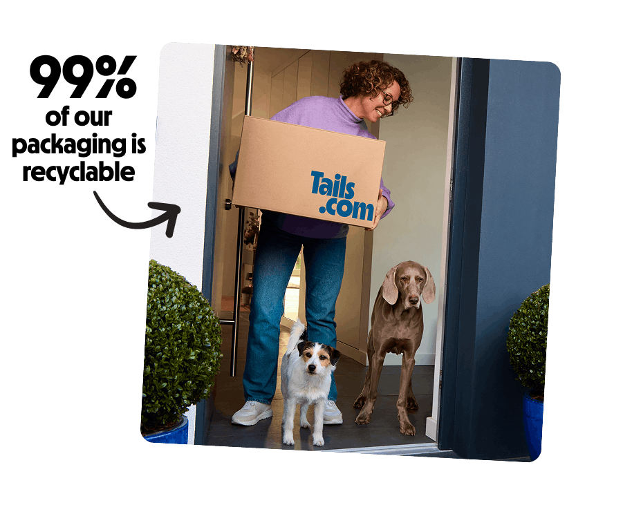 99% of our packaging is recyclable