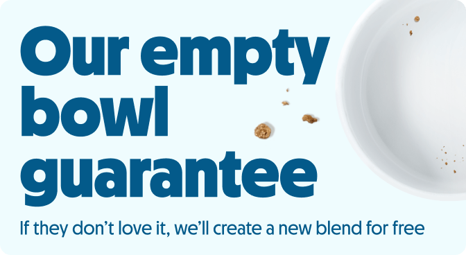 Our empty bowl guarantee
