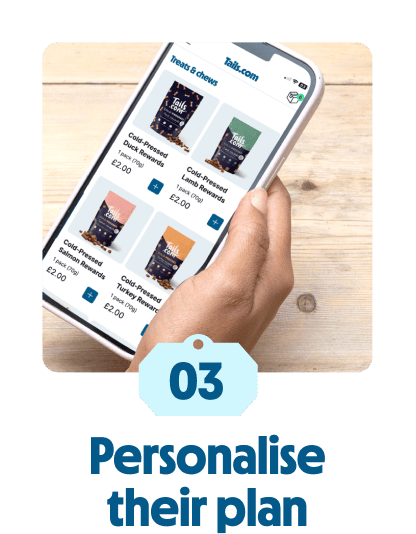 
                            Personalise their plan
