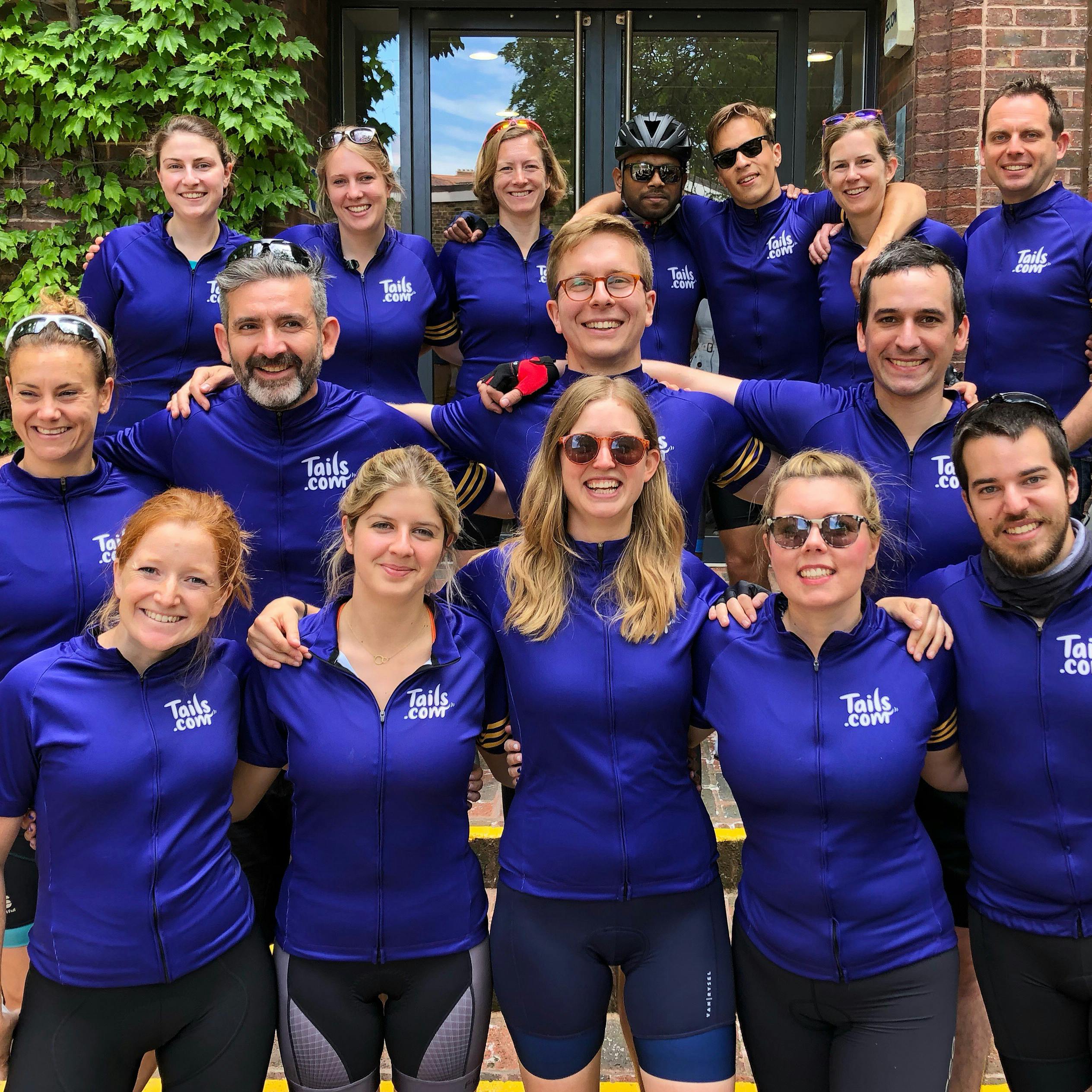 Unser Team im Rad-Outfit