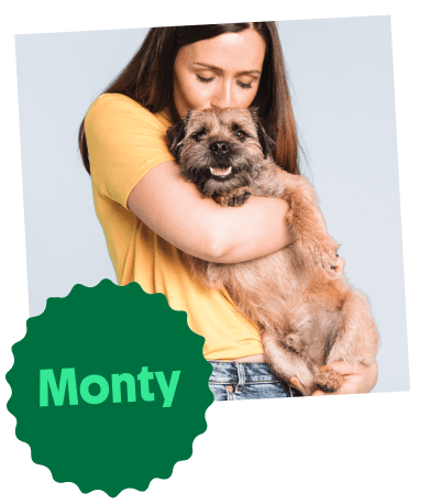 Monty and his owner