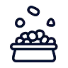 Graphic of bowl and kibble