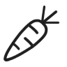 Graphic of carrot