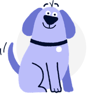 illustratie hond