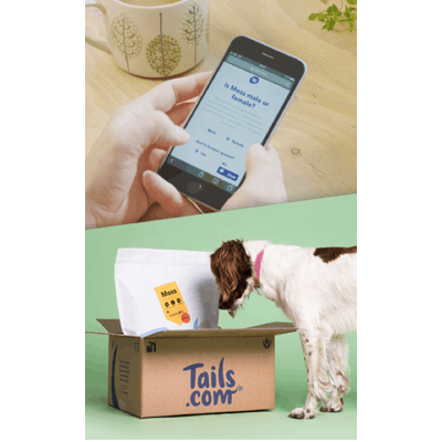 Paket von tails.com