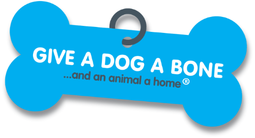 Give a dog a bone logo