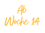 Bild mit dem Text "ab Woche 14"