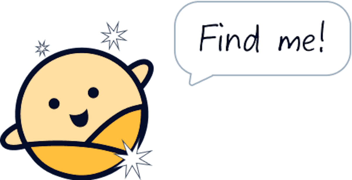 "Find me!" says the golden sprout