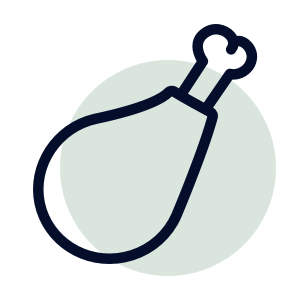 icon of chicken