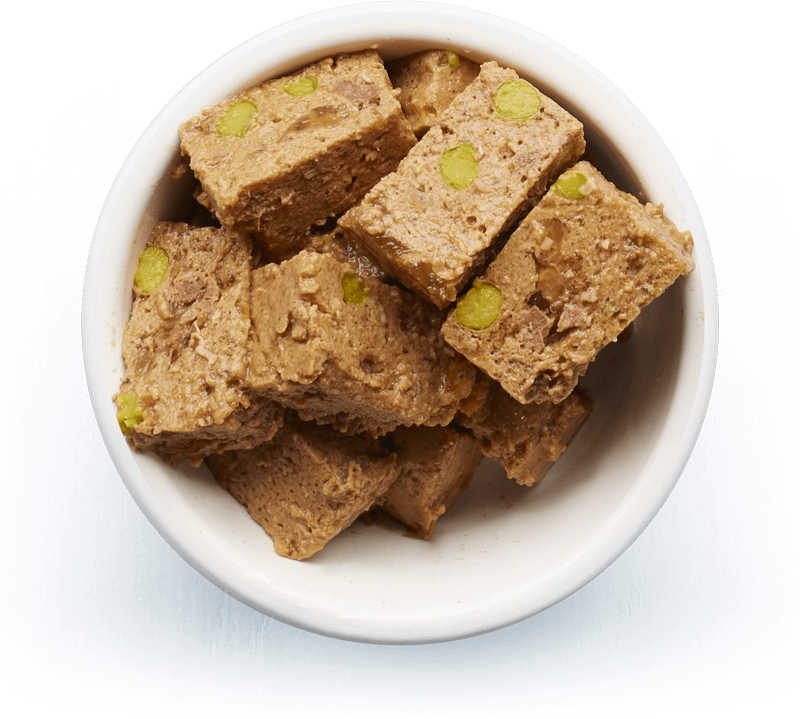 An image of Tails wet food. Fisherman's pâté with salmon & peas.