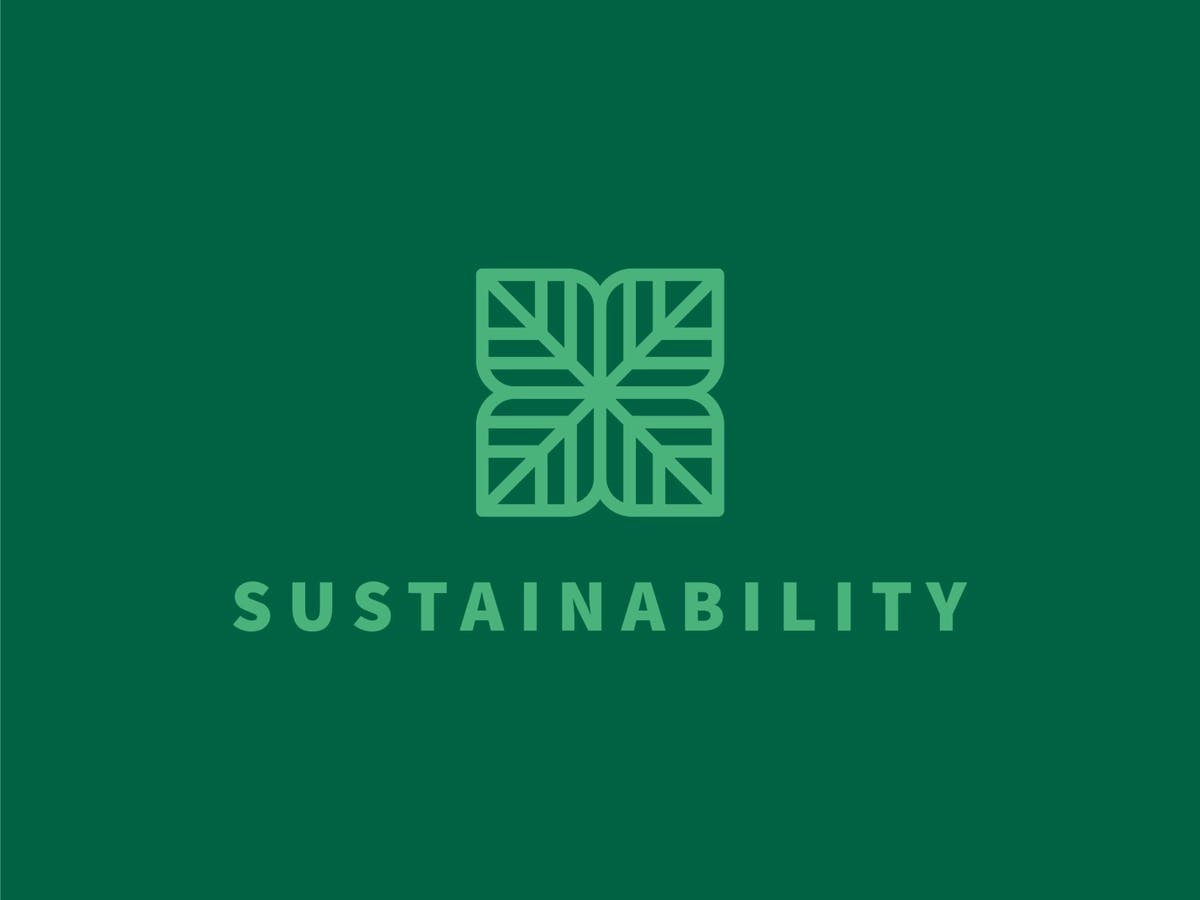 An image with an sustainability written in it