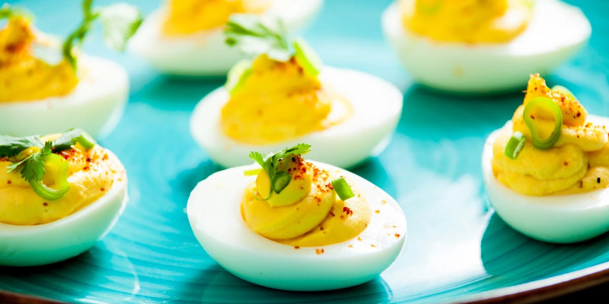 Huevos Rellenos al Tajín