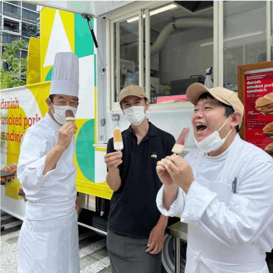 Hansens ice cream was well received by Japanese adults 