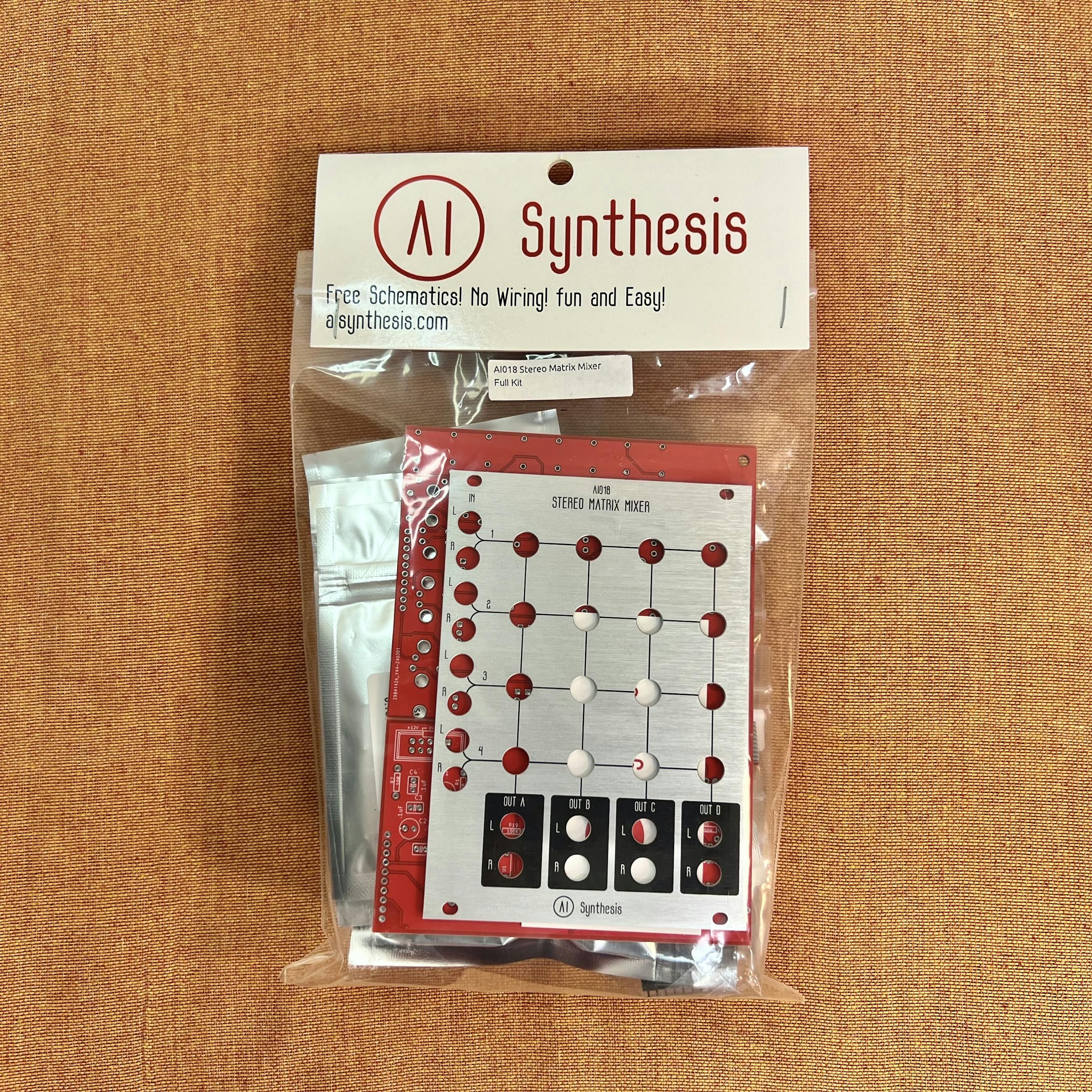 AI Synthesis StereoMatrix Mixer モジュラーシンセ AI Synthesis StereoMatrix Mixer モジュラーシンセ