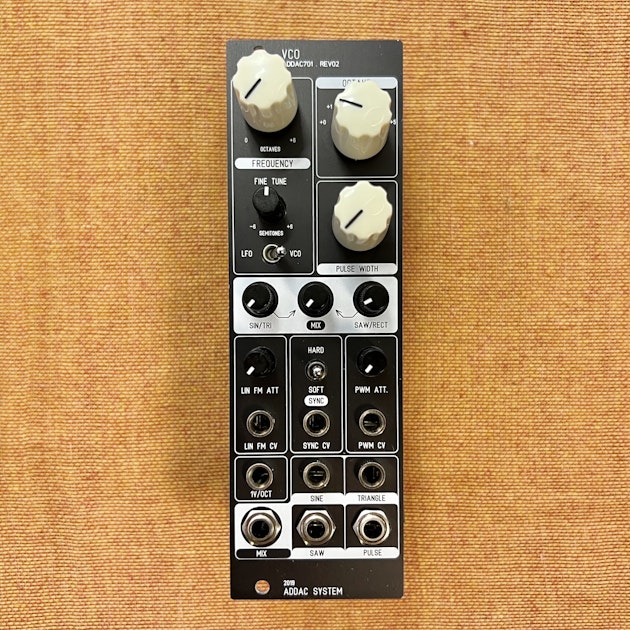 ADDAC System: ADDAC701.REV2 VCO | Takazudo Modular