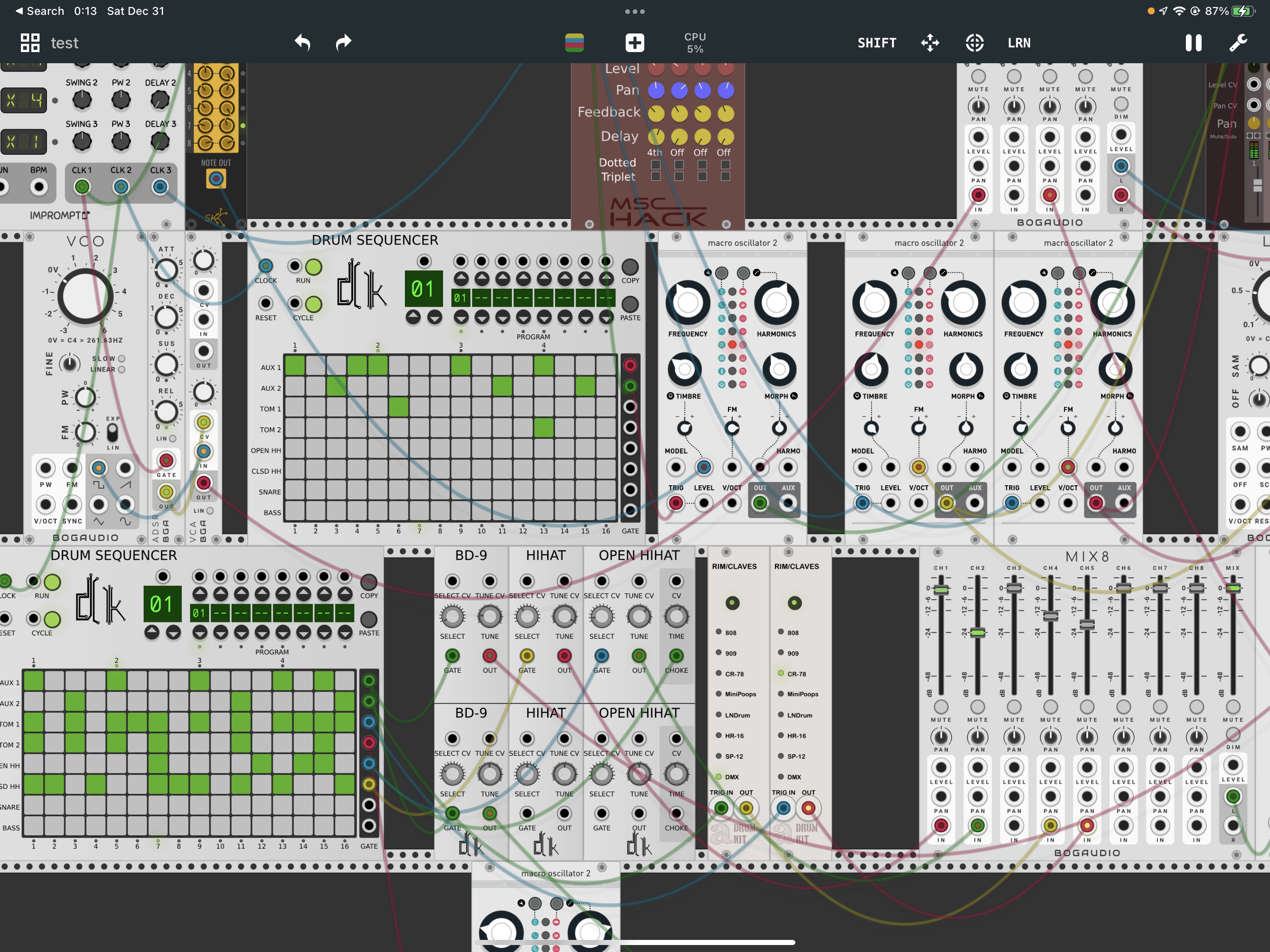 miRackのキャプチャ