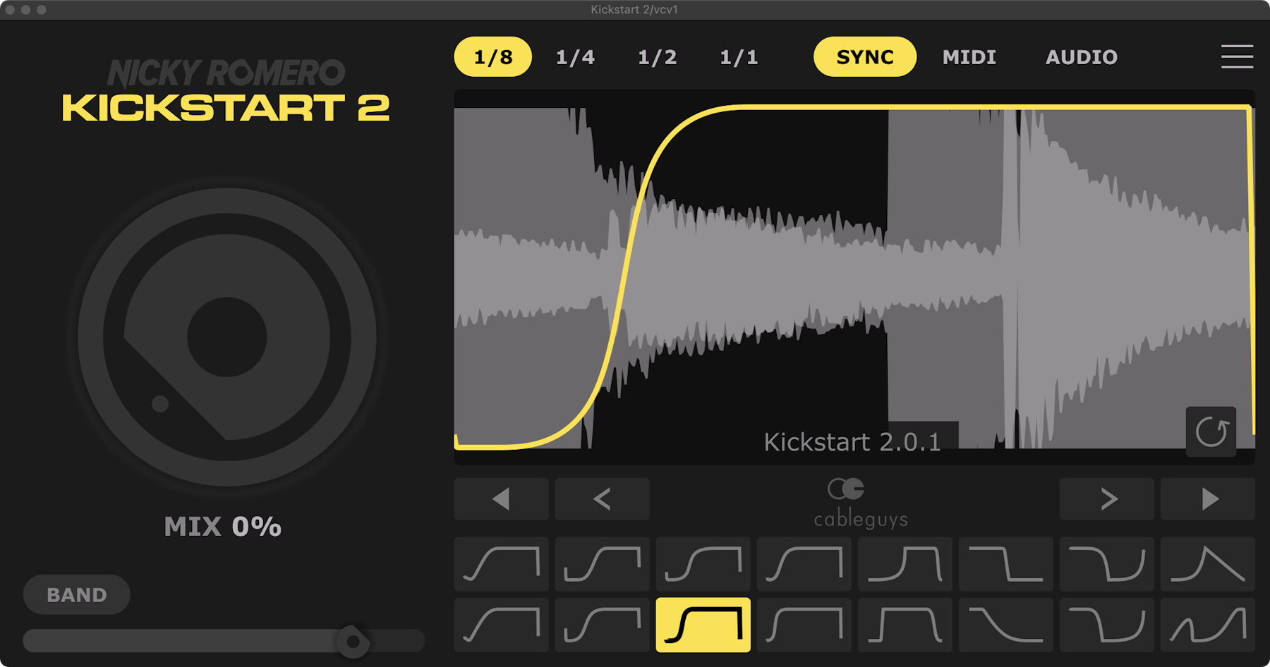 Kickstartのキャプチャ