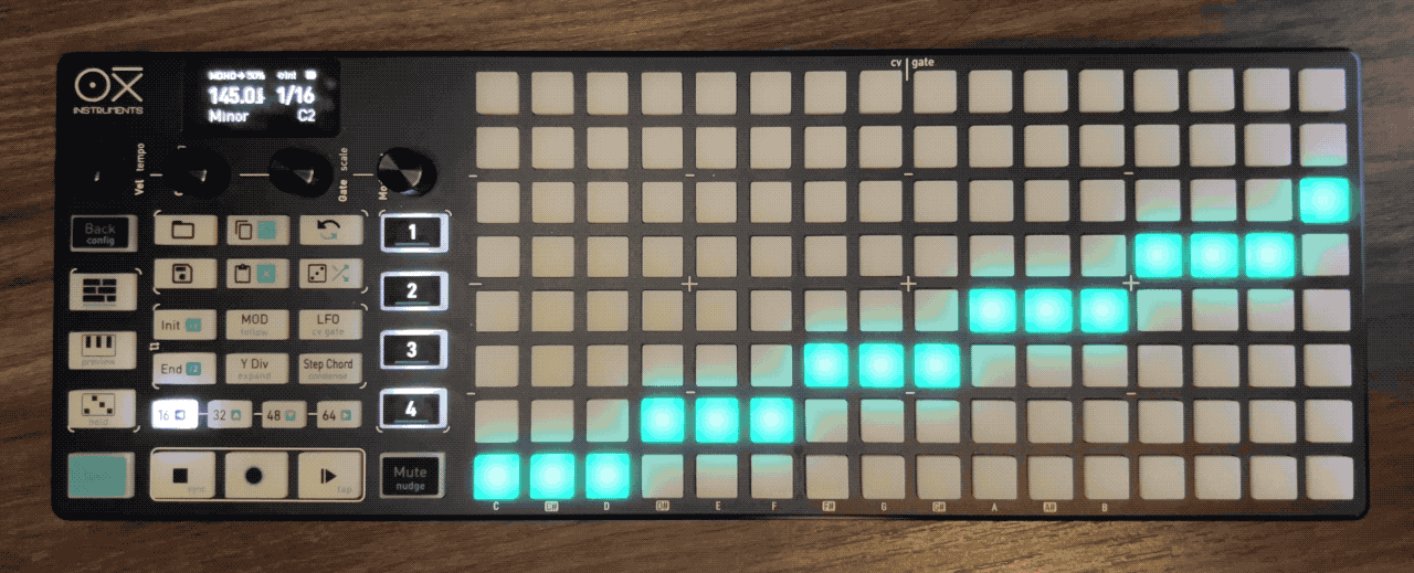 アニメーションgif: FollowモードをONにした時の動作