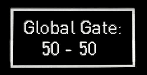 ディスプレイ: gate