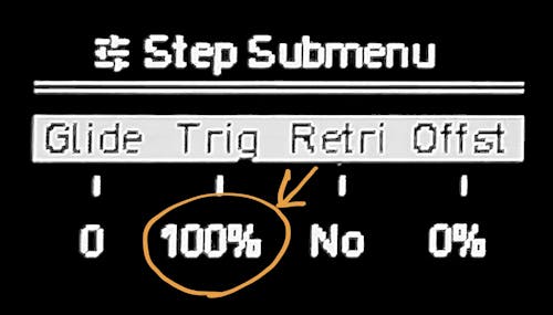 ディスプレイ: Step Submenu Trigger