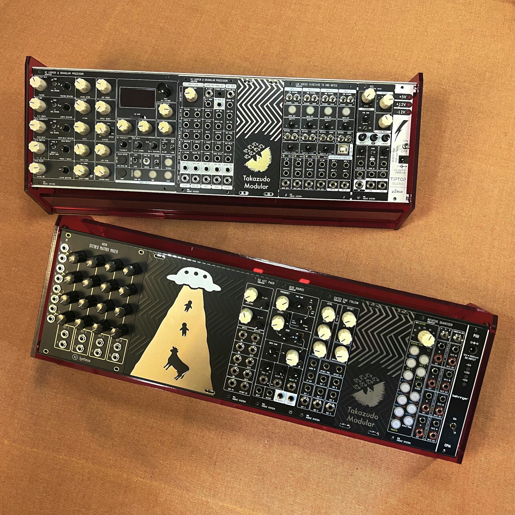 Takazudo Modular: アクリルモジュラーケース84HP | Takazudo Takazudo Modular: アクリルモジュラーケース84HP | Takazudo