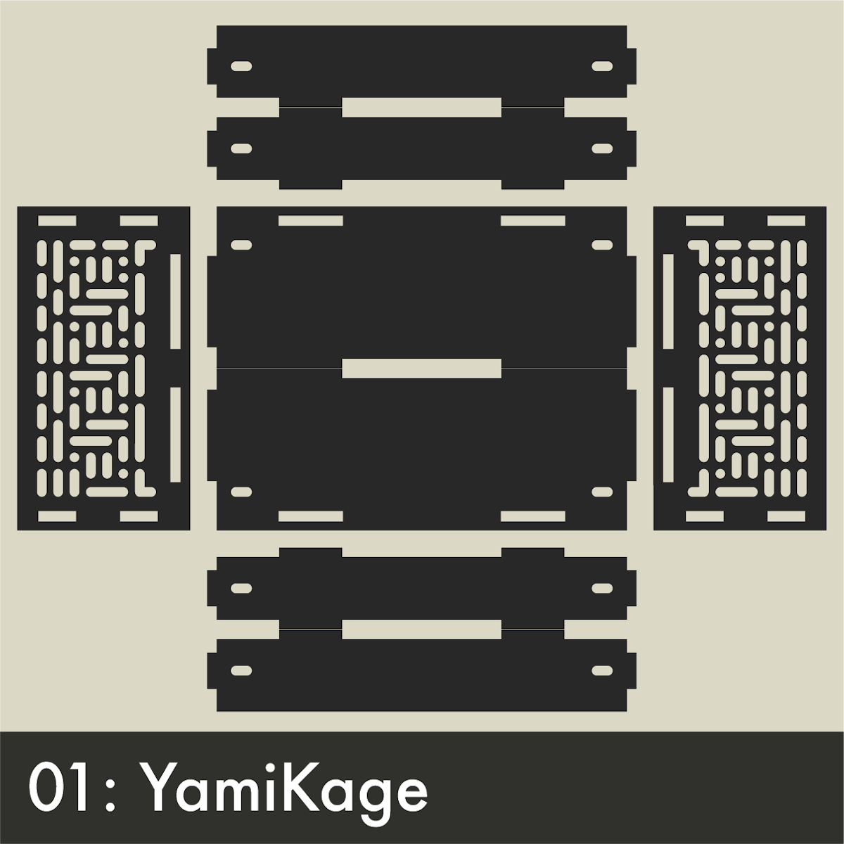 YamiKageのパネルカラー図