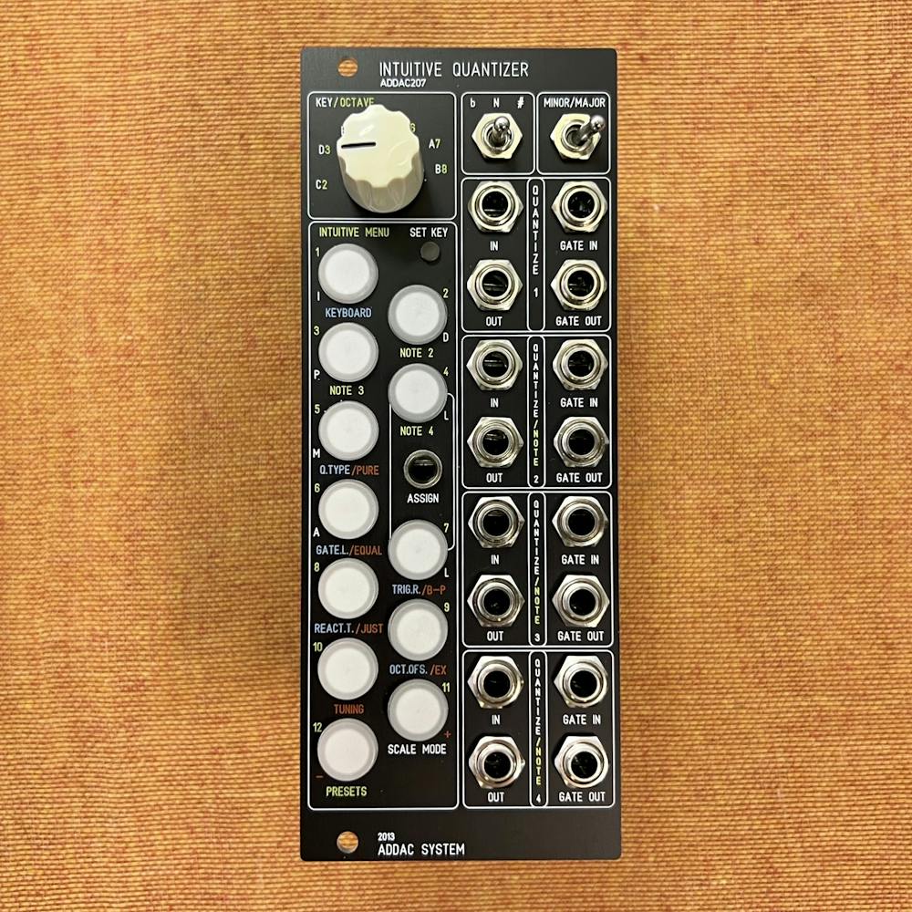 ADDCA207 Intuitive Quantizer 4ボイスクオンタイザー ADDAC System: ADDAC207 Intuitive Quantizer | Takazudo Modular
