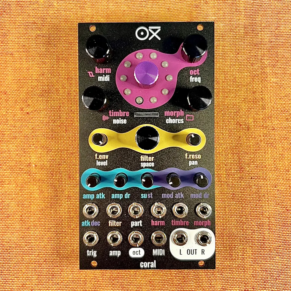 OXI Instruments: OXI Coral | Takazudo Modular OXI Instruments: OXI Coral | Takazudo Modular