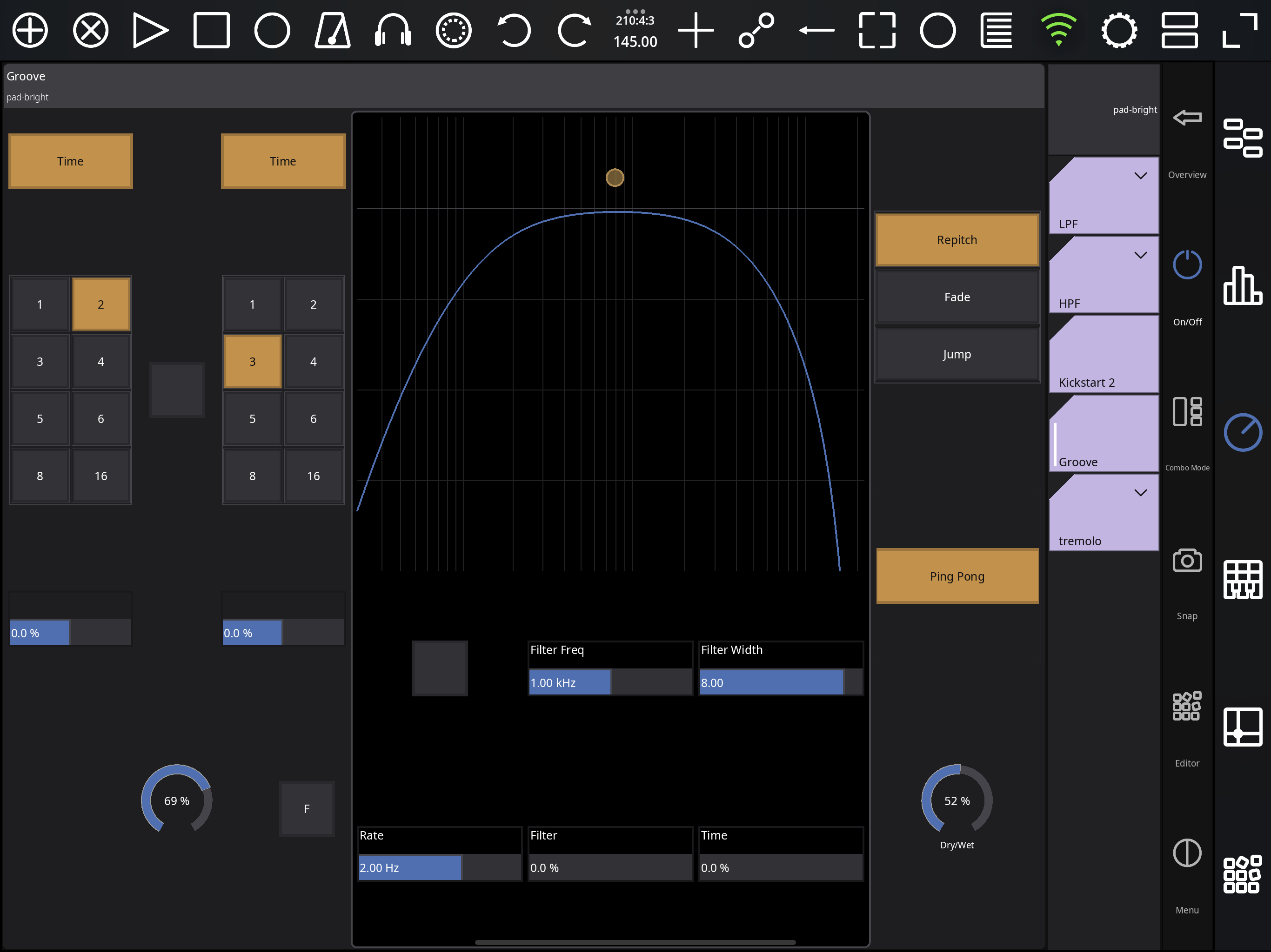 touchAble ProのDelayキャプチャ