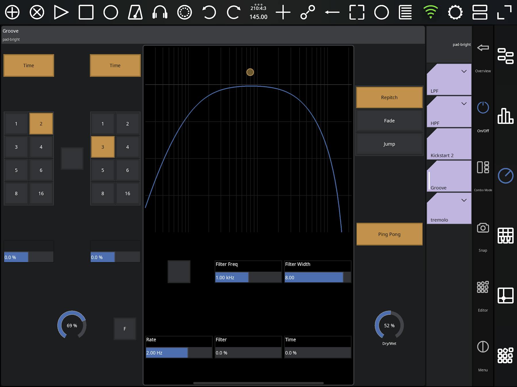 touchAble ProのDelayキャプチャ