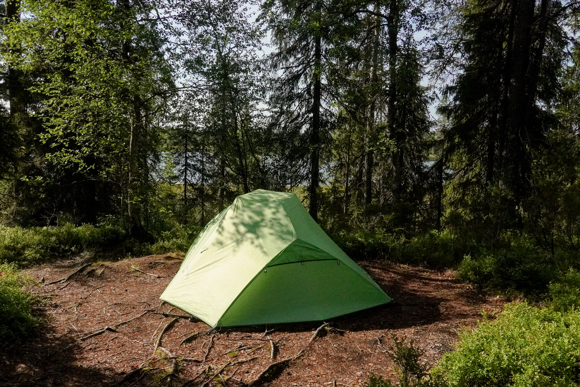 Wild camping in Finland