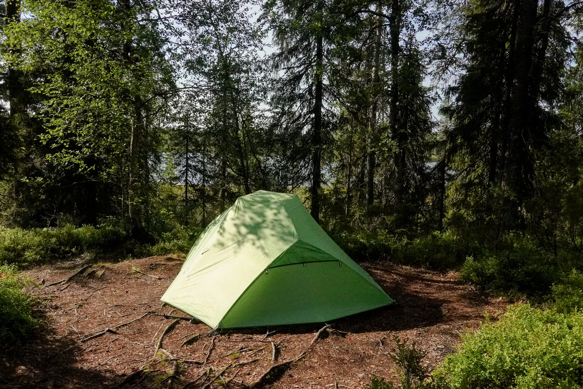 Wild camping in Finland