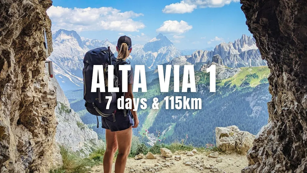 Hiking Alta Via 1 Dolomites in 7 Days