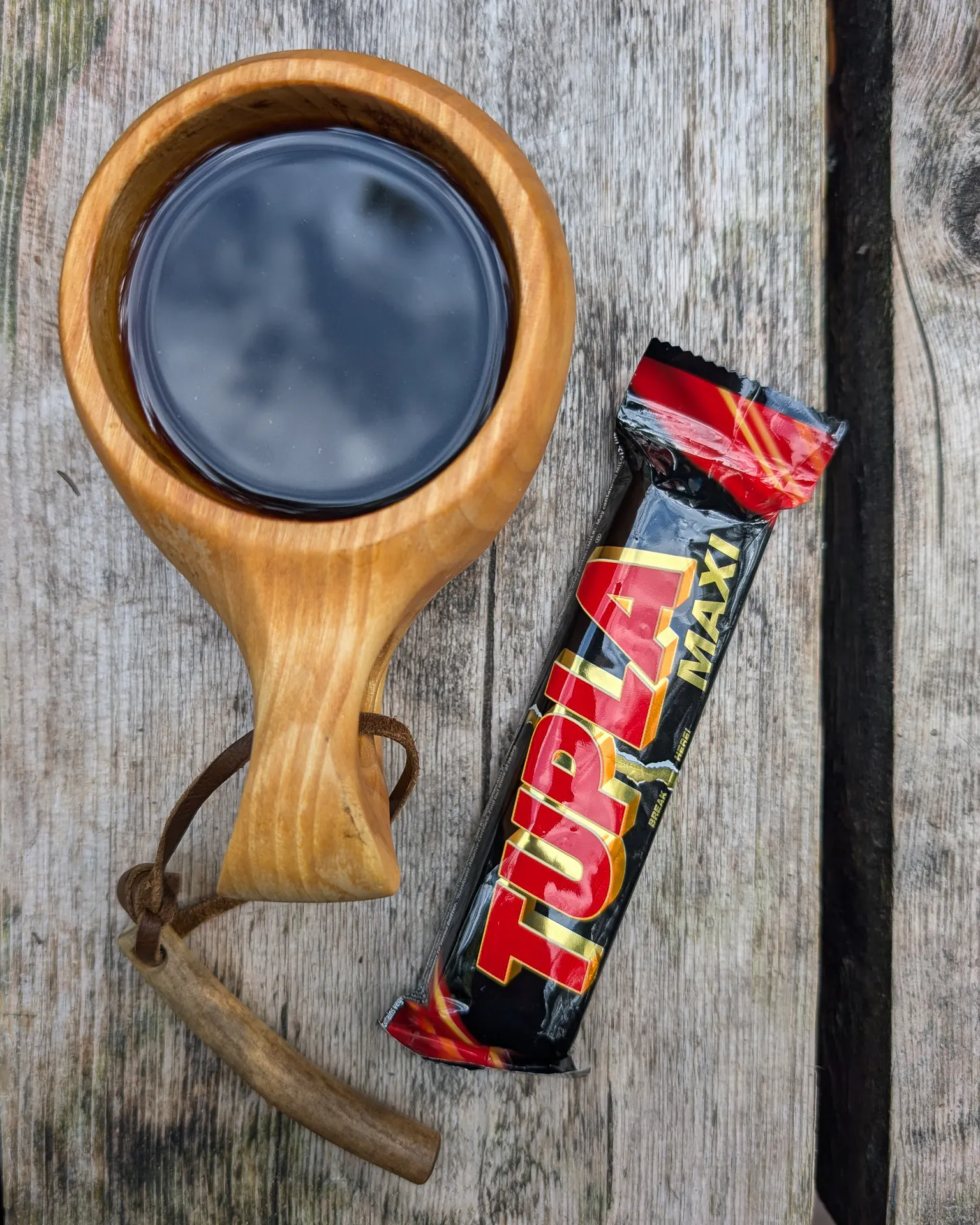 A Kuksa and Tupla chocolate