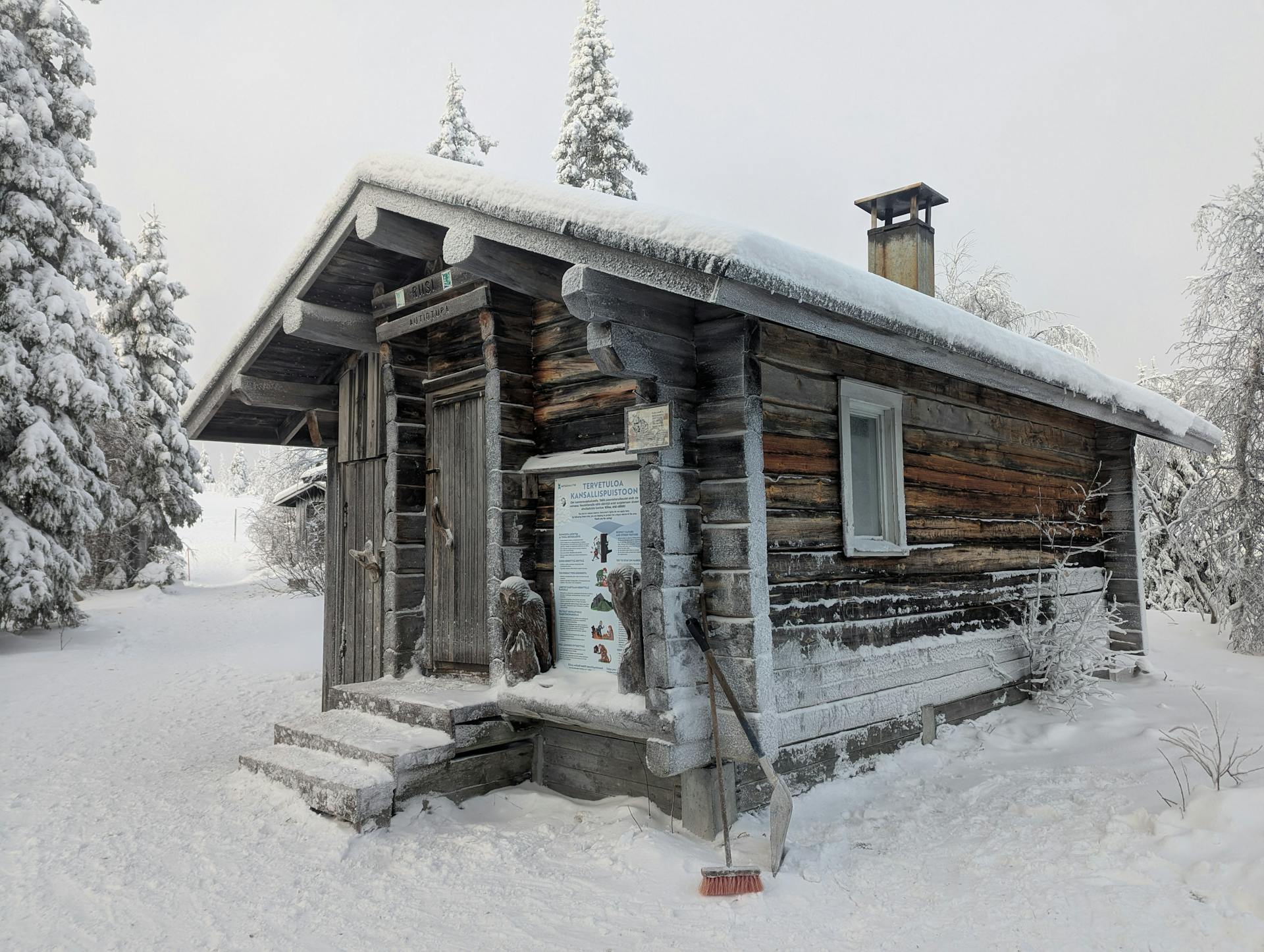 Cabin in Riisitunturi trail