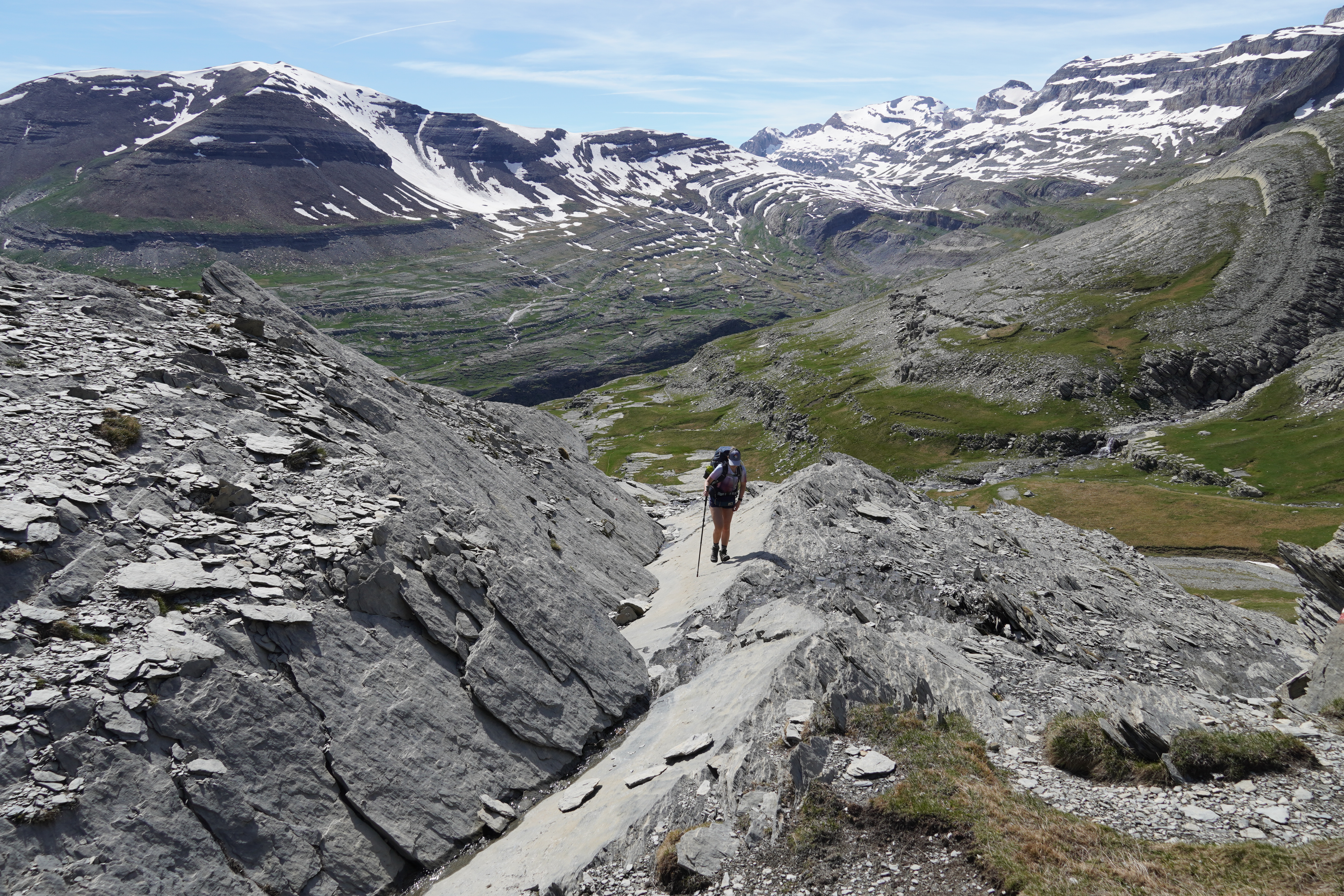 Hiking near the collado superior de Góriz