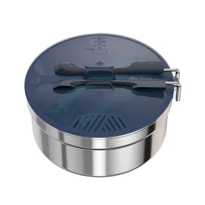 Pot with plates Decathlon