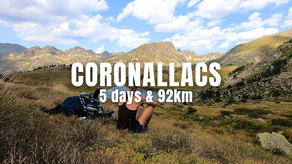 Solo Hiking 5 Days Coronallacs in Andorra - Silent Hiking