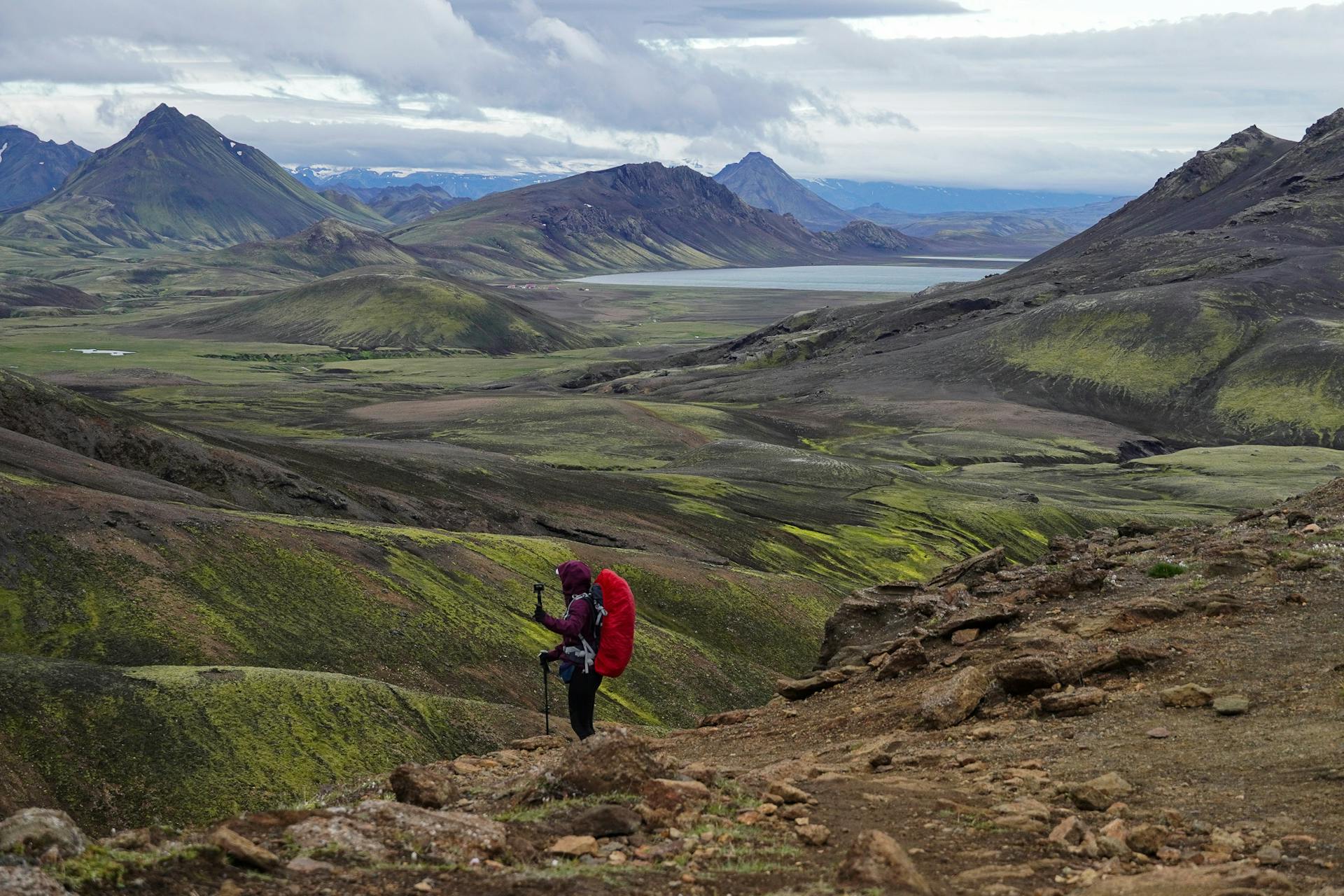 Hiking Laugavegur Trail, Iceland