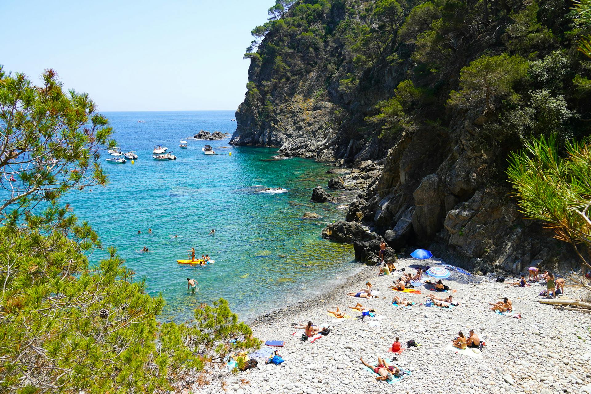 A typical cala from Camí de Ronda