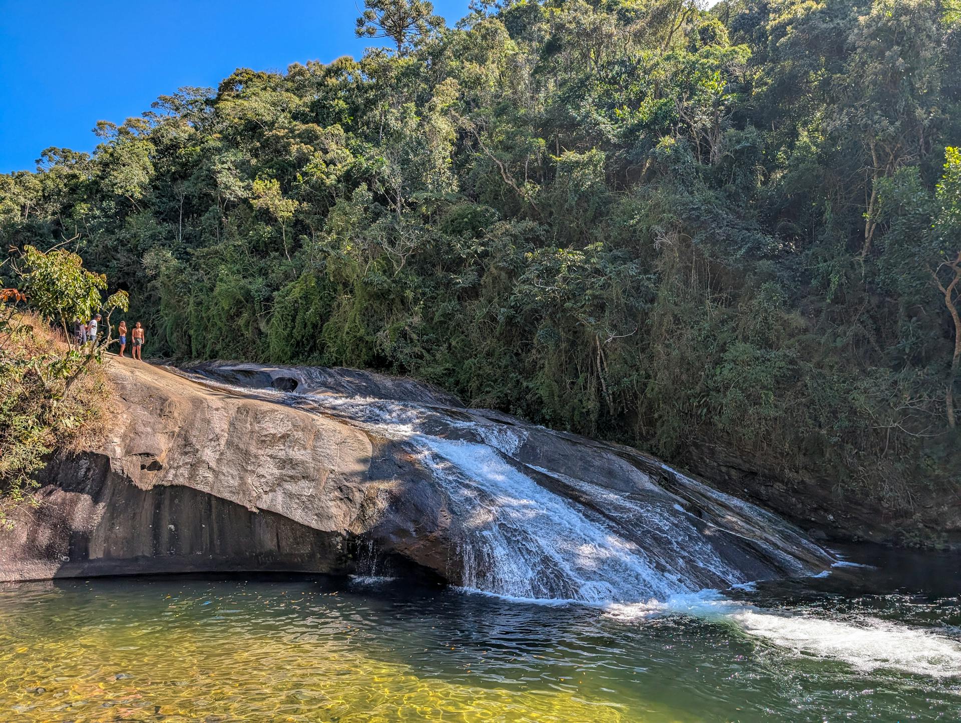 Cachoeira do Maromba, the finish point of the hike