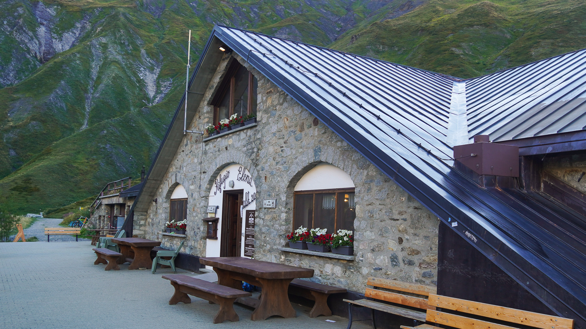 Refugio Elena, Tour du Mont Blanc