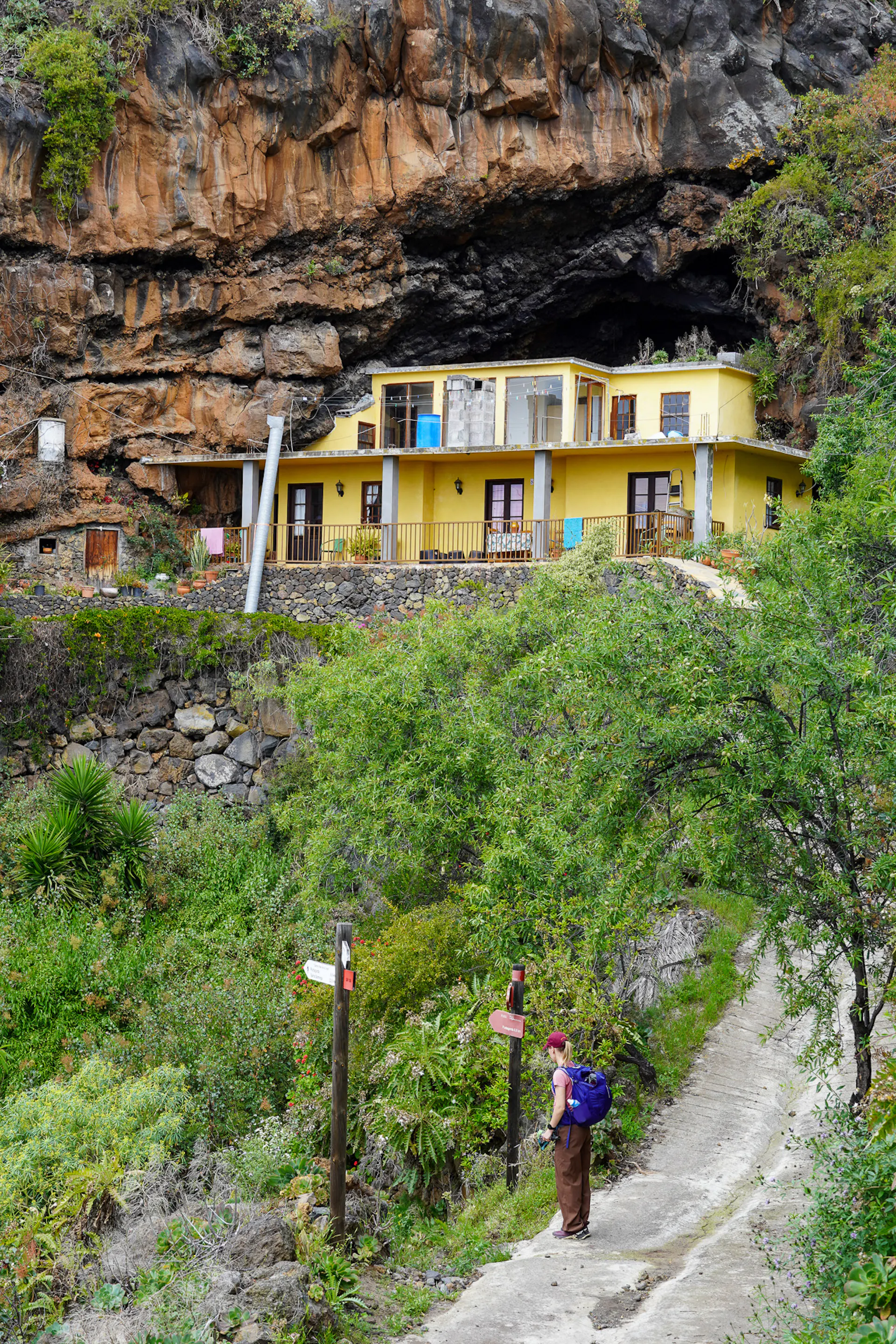 Cave Building on GR130, La Palma