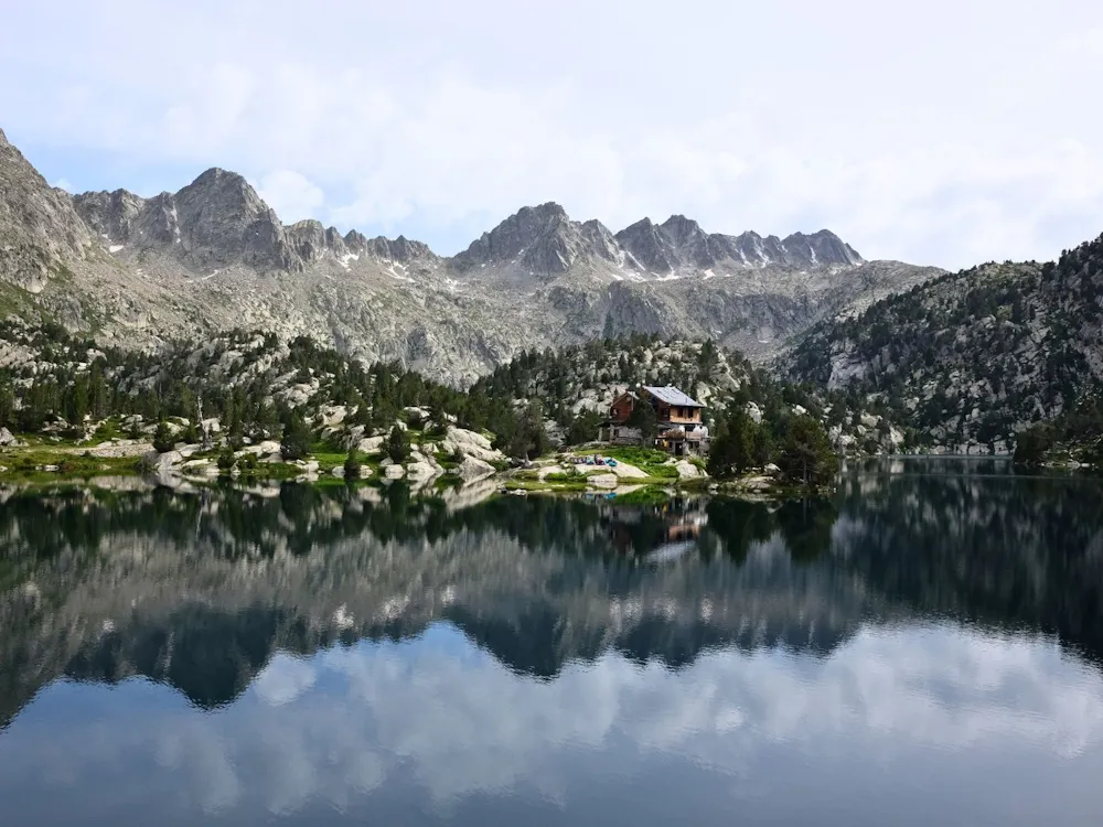 Huts by the Lake