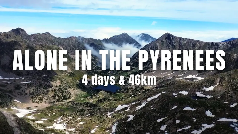 Hiking Solo in the Pyrenees - 3 Refugis (silent hiking)
