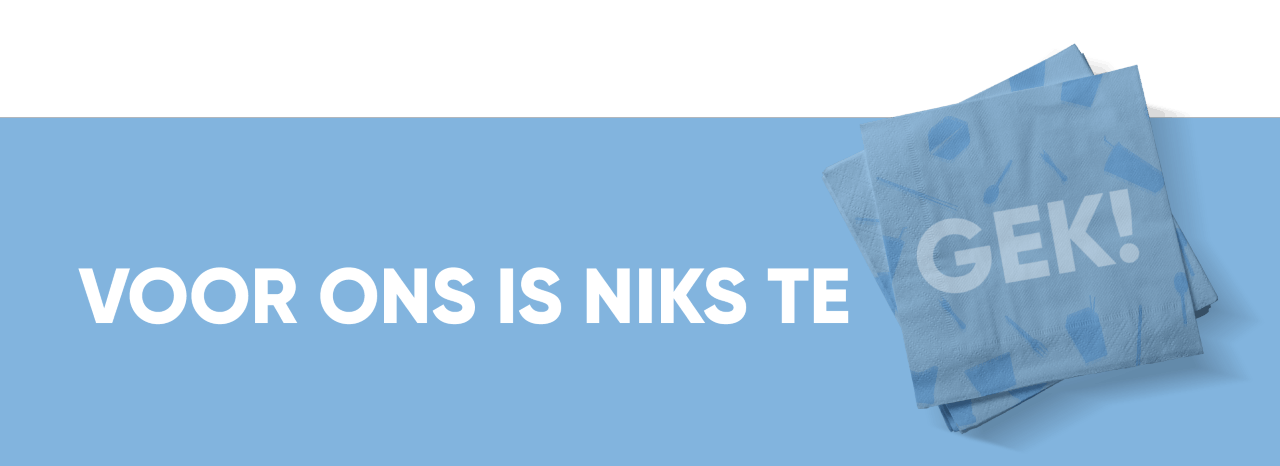 Disposables bedrukken