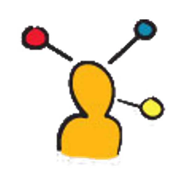 Person connected to a network — Youth Development
